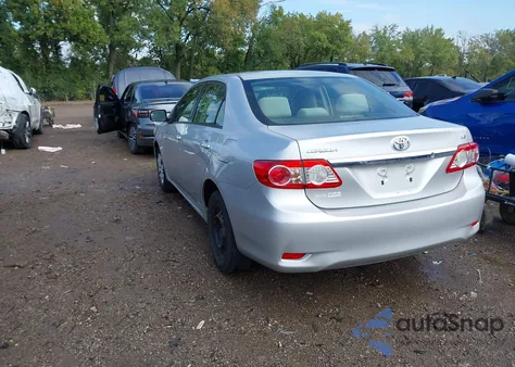 2011 Toyota Corolla Le из США, поврежденный, VIN JTDBU4EE2B9154118